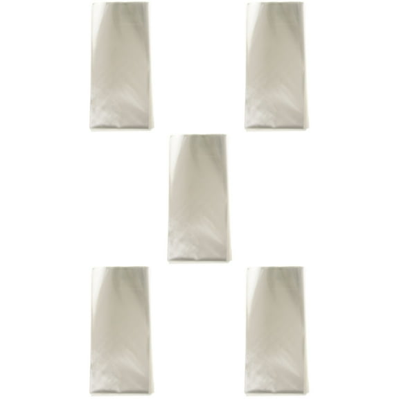 500 Pcs Clear Treat Bags Transparent Cellophane Gift Flat