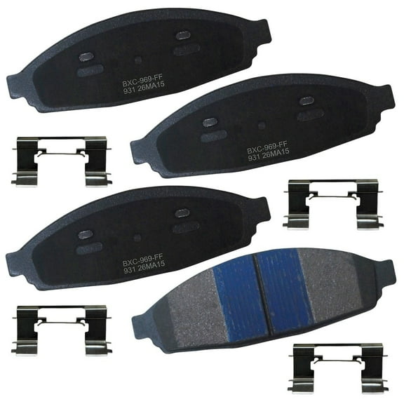 Disc Brake Pad Set Fits select: 2003-2011 MERCURY GRAND MARQUIS, 2003-2011 LINCOLN TOWN CAR
