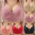 thumbnail image 4 of Women Full Coverage Bra Bra Wireless Bras for Women Full Coverage Comfortable Soft Smoothing Back Everyday Bra, 4 of 9