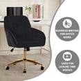 thumbnail image 6 of TY Adjustable Office Chair, Home Bedroom, Ergonomic Swivel Chair, Backrest Seat, Comfortable for Long Sitting    RR, 6 of 10