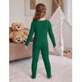 thumbnail image 5 of Arshiner Thermal Underwear for Kids Long Johns Girls Base Layer Top and Bottom Set, 5 of 6