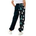 thumbnail image 4 of XQYLOS Unisex Christmas Jogger Pants Baggy Elastic Waist 3-14Yrs Holiday Pattern Sweatpants Kids Family Matching Jumpsuit Cozy Winter Loun𝗀e Wear, 4 of 6