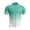 Green, variant on Cycling Jersey Mens Bike Shirt Short Sleeve Gradient Color Series