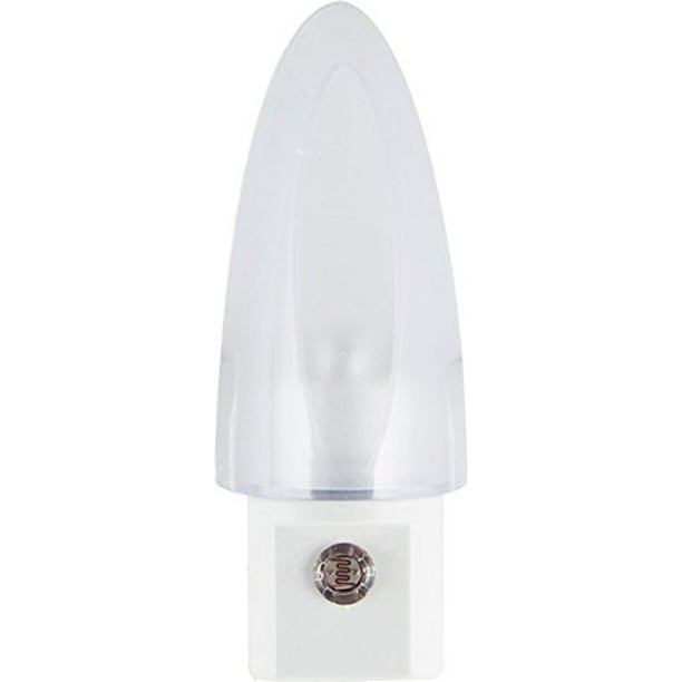 General Electric Led Night Light White Plastic