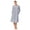 Bright White Ditsy, variant on Women’s 100% Cotton Long Sleeve Ballet Nightgown, Sizes XS-5X