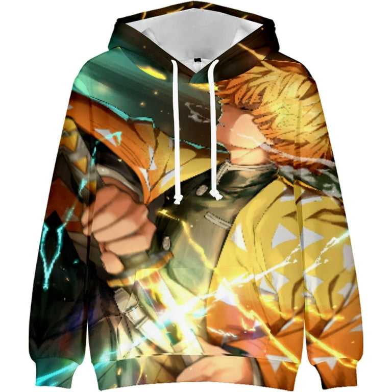 Demon Slayer 3D Print Hoodie Men Women Fashion Anime Pullover Unisex Harajuku Casual Streetwear Cool Hoodies