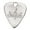 Argent, variante sur Bunblic Pioche de Guitare Instrument de Musique Pioche Fait Main Accessoires de Guitare Robustes Professionnel pour Ukulélé Basse Banjo Classique