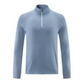 thumbnail image 3 of BLCHUNen Athletic Shirts for Men 1/4 Zip up Pullover Lightweight Breathable Quick Drying Workout Running Sports Tops, 3 of 4