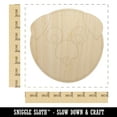 thumbnail image 2 of Playful Pug Face Wood Shape Unfinished Piece Cutout Craft DIY Projects - 6.25 Inch Size - 1/8 Inch Thick, 2 of 7