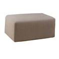 thumbnail image 1 of GROWTH TANK Rectangle Storage Stool Slipcovers Footstool Slip Covers Footrest Sofa Cover L Brownness, 1 of 8