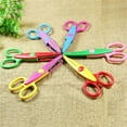 thumbnail image 5 of Sell Hot Office&Craft&Stationery, Dienrx 6X Random Decorative Border Scissors Scallop Wavy Fancy Pinking Paper Shears Diy, 5 of 8