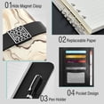 thumbnail image 4 of Premium Faux Leather Notebook - Refillable, Multi-Functional Organizer, 23.3x17cm, All-Season Use，Digital Ink Drawing, 4 of 6
