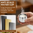 thumbnail image 3 of Tazas de Espresso de Acero Inoxidable - 4 Pack, Doble Pared Aisladas Para Té y Demitasse, 3 of 4