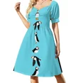 thumbnail image 2 of ¡Frailecillos! Vestido sin mangas para mujer, vestidos de verano para ocasiones formales., 2 of 7