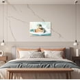 thumbnail image 4 of ZHONGYUTONG Sea Turtle Wall Art Bathroom Wall Decor Turtle in Bathtub Canvas Print Ocean Animal Pictures for Living Room Decor Framed (28.00" x 42.00"), 4 of 5