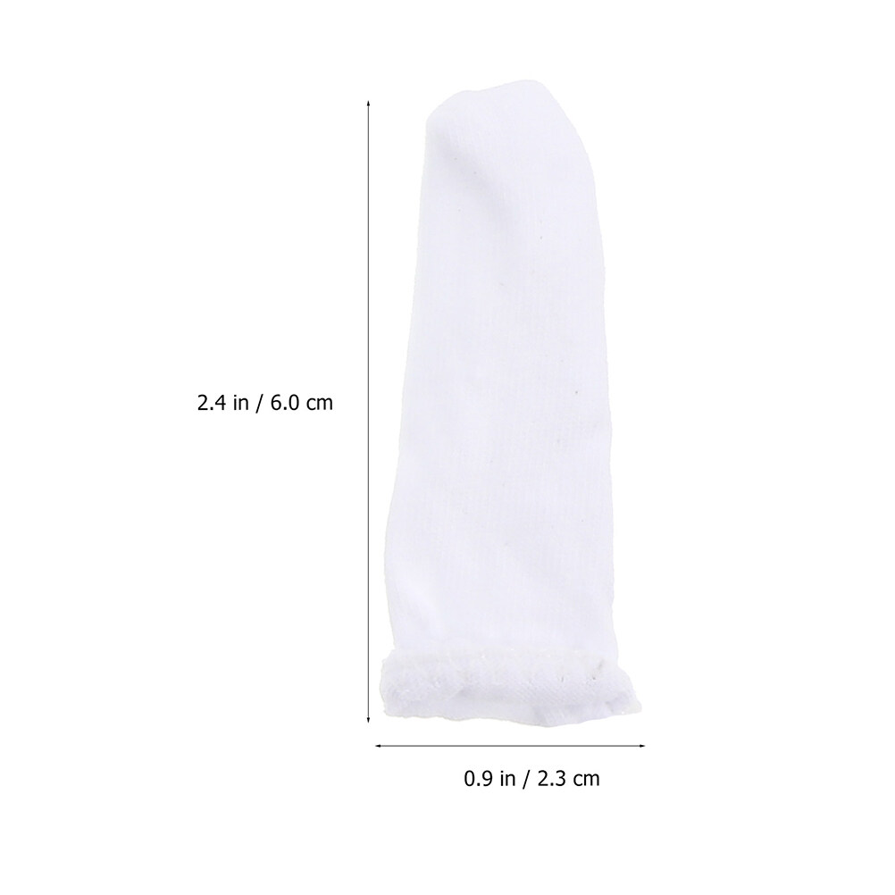50pcs Cotton Finger Covers Finger Cots Finger Protection Sleeves