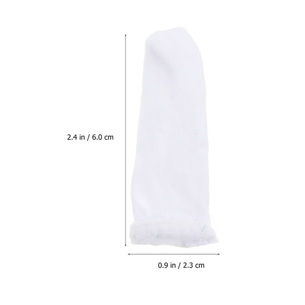 50pcs Cotton Finger Covers Finger Cots Finger Protection Sleeves