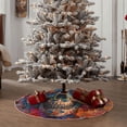 thumbnail image 4 of Sikiie Colorful Floral Skull A Christmas Tree Skirt, Christmas Tree Decorations, Christmas Decor, Tree Mat Decoration(30-48IN)-30", 4 of 6
