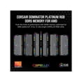 Corsair CMT64GX5M2B600 Dominator Platinum - 64GB (2 x 32GB) - DDR5-6000 ...