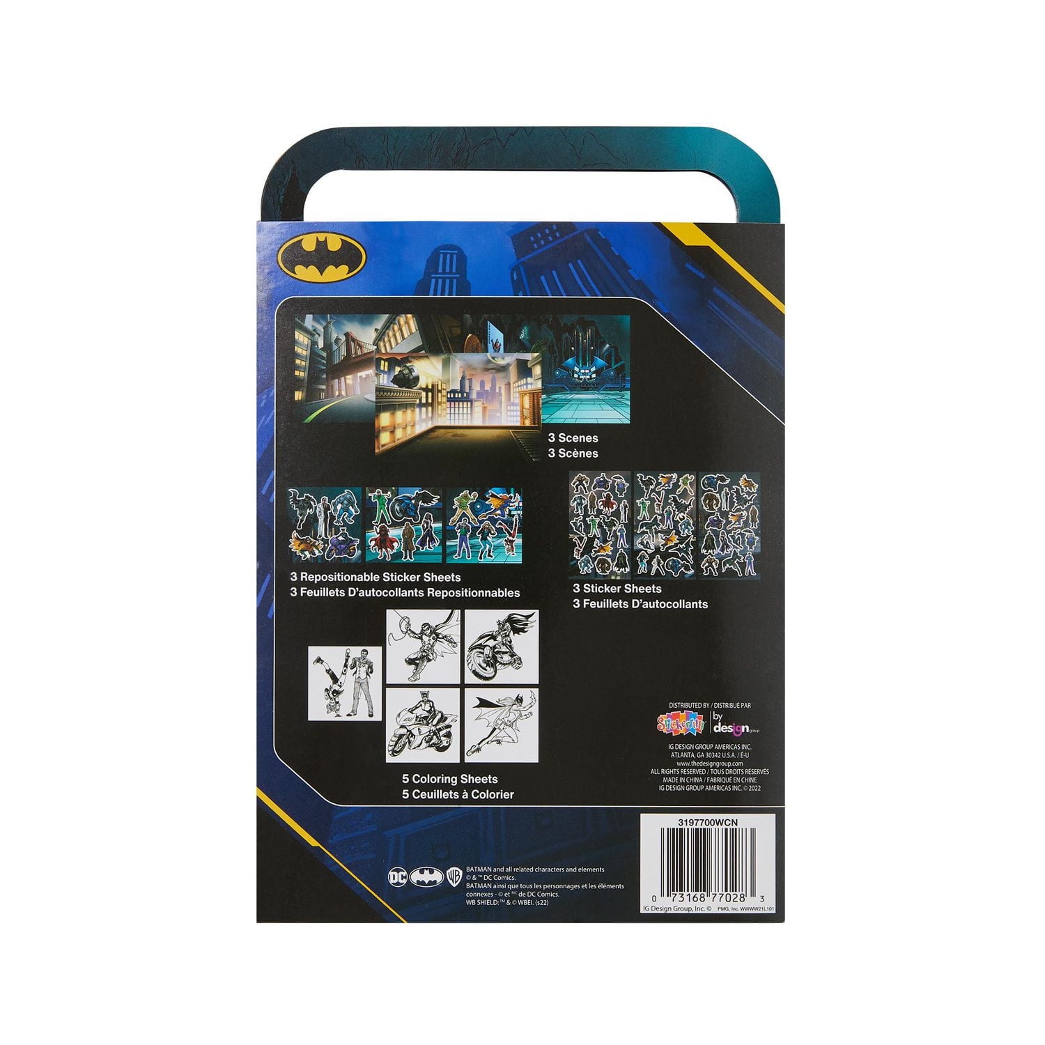 Batman Easy Go Sticker and Activity Book