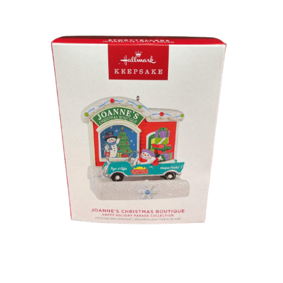 Hallmark 2023 Keepsake Joanne's Christmas Boutique Musical Ornament New Box