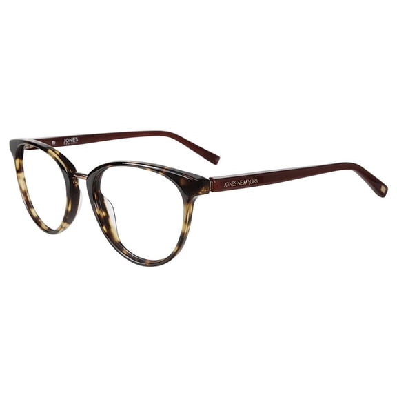 Jones New York Tortoise Mens Plastic Soft Square Eyewear , J776. 51mm
