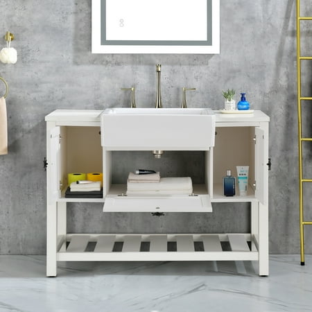 

Led Mirror for Bathroom with Lights Dimmable Anti-Fog Lighted Bathroom Mirror with Smart Touch Button Memory Function(Horizontal/Vertical)