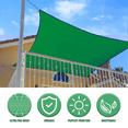 thumbnail image 4 of Outdoor Sun Shelter Balcony Sunshade Pool Shade Sail Awning Camping Shade Cloth for Canopy Garden Patio Plant Protectio, 4 of 6