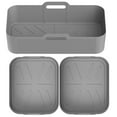 thumbnail image 1 of Air Fryer Accessory Extended and Deepened Oil separating Silicone Pad for AF500, 1 of 10