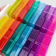 thumbnail image 6 of WRVCSS  Colorful 4" x 6" Photo Organizers and Photo Storage Box with Handle, 16 Inner Photo Cases, Portable Picture Organizers & Photo Storage Containers, 6 of 6