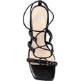 thumbnail image 3 of Journee Collection Womens Jamila Faux Leather Square Toe Pumps, 3 of 3