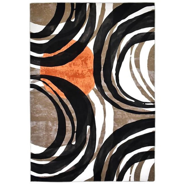 Jellybean PR-EH003E 5 x 7 Pieds Makeba Tapis d'Intérieur