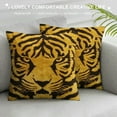 thumbnail image 3 of Nawypu The Tiger Pillow Cover  Back Throw Pillow Cover Cushion Cover Animal Print Pillow Covers Rustic Decortaive Pillowcase with Zipper Home Decor, 3 of 5