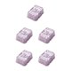 thumbnail image 1 of Inteprter Jabonera con patrón de rosas con tapa, contenedor de almacenamiento de drenaje, caja de plástico, utensilios de baño, suministros de Type2 NO2, 1 of 6