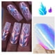 thumbnail image 4 of 16 pegatinas holográficas de llamas de fuego para uñas BuyWeek, 4 of 11