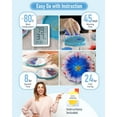 thumbnail image 6 of Nicpro 64OZ Crystal Clear Epoxy Resin Kit, High Gloss & Bubbles Free Resin Supplies for Coating and Casting, Craft DIY, Wood, Table Top, Bar Top, Molds, River Tables with Cups, Sticks, Gloves, 6 of 7