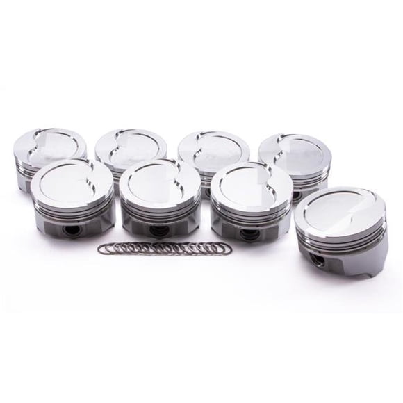 Icon Pistons IC887.030 4.16 in. Premium Forged D-Cup Piston Set for Oldsmobile 455 V8 Minus 25 cc