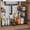 Black, variant on Alow Under Sink Organizer and Storage for Bathroom and Kitchen - 2 Pack Pull Out Under Cabinet Shelf Organizers - 3 Tier Sliding Out Drawer Organization for Home Cabinets Shelves and Drawers