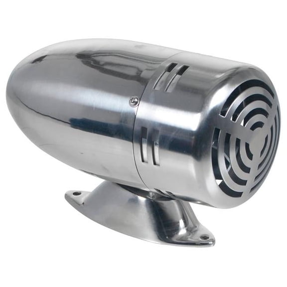 Vestil Manufacturing SIREN-SV Steel Warning Siren - Silver