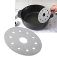 thumbnail image 3 of Heat Diffuser Plate, Heat Diffuser Stainless Steel Induction Cooktop Converter Disk for Gas Stove Glass Cooktop Magnetic Cookware, 3 of 7
