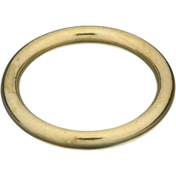 Trident Diving Equipment 2 Inch Diameter Ring in Solid Brass