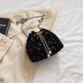 thumbnail image 1 of Bolso de lentejuelas personalizado de moda para mujer, bolso tipo cubo, bolso de hombro, bolso cruzado de noche de moda, 1 of 6