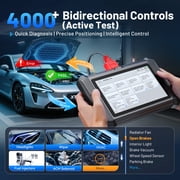 XTOOL D7S Bidirectional Scan Tool AI-Assisted OBD2 Scanner Diagnostic Tool with ECU Cod-ing, All System Car Scanner, 39+ Resets, FCA, Crankshaft Relearn