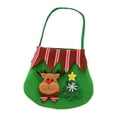 thumbnail image 1 of Alohelo Christmas Gift Bag Christmas Eve Gift Bag Apple Bag Creative Handbag Santa Snowman Candy Bag(Elk), 1 of 5