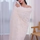 thumbnail image 2 of Manta mullida 130 × 160 cm, Manta súper suave y cálida, Manta blanca crema, Manta de alta calidad, Manta polar, Manta para sofá, Colchas, Manta para sofá, 2 of 5