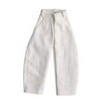 thumbnail image 1 of Figuras de acción a escala 1/12, jeans hechos a mano, suaves, para vestir, elegantes, disfraz de muñeca DIY. Blanco, 1 of 8