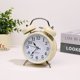 thumbnail image 1 of Reloj despertador retro con campana súper ruidosa, reloj despertador electrónico silencioso para niños, reloj de cuarzo luminoso sencillo para sala de estar, dormitorio y estudiantes, 1 of 6
