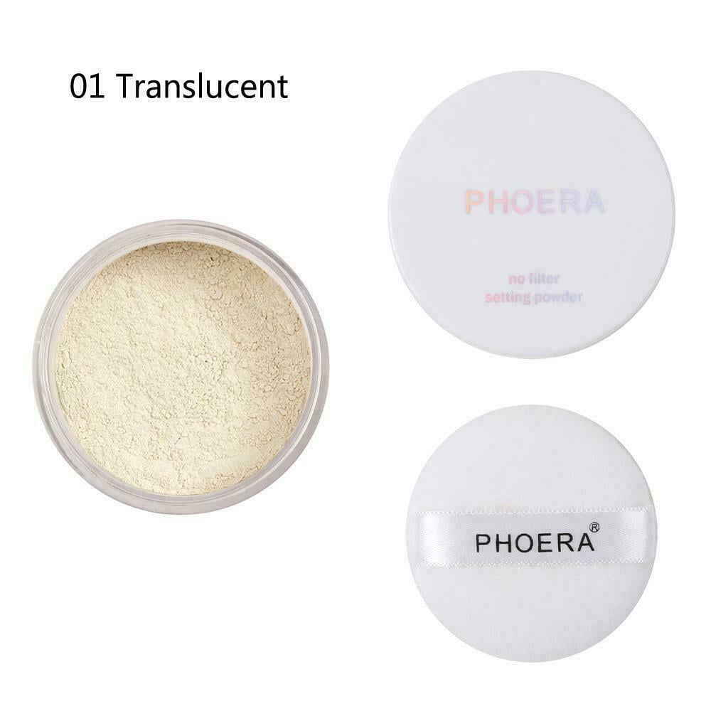 PHOERA No Filter Setting Powder Loose Face Translucent Foundation