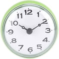 thumbnail image 1 of Attached Bathroom Clock, with Suction Cup Shower Clock, Silent Sweep Abs Fashionable for Kitchen for Bathroom Or Kitchen(Green), 1 of 7