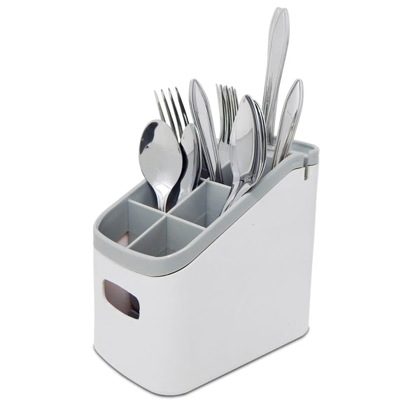 Escurridor de Cubiertos Aquila RC3157 Gris con Afilador